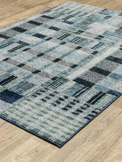 Atlas 2'3" x 8' Blue Rug