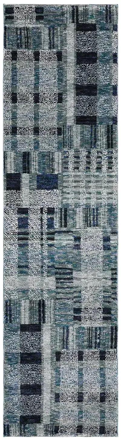 Atlas 2'3" x 8' Blue Rug