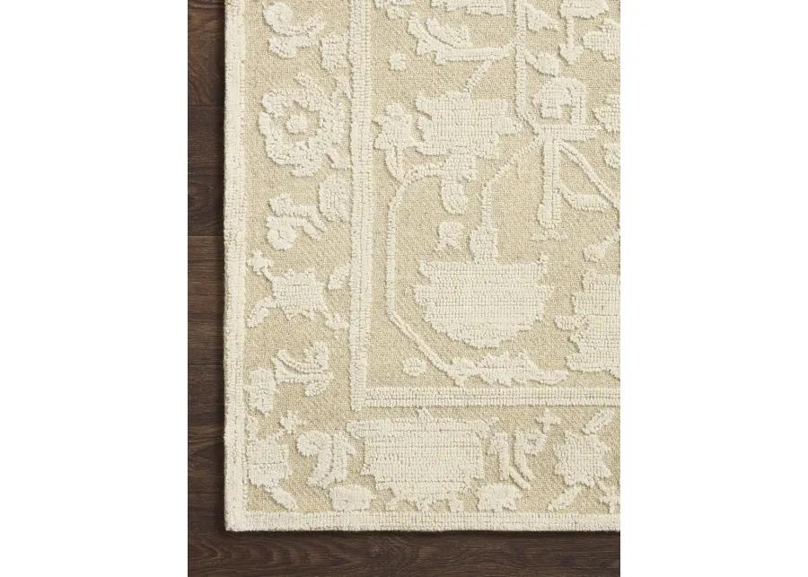 Gloria Natural/Ivory 9'3" x 13' Rug