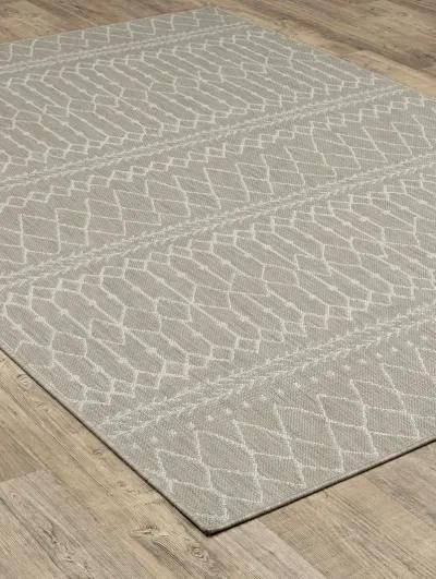 Portofino 3'3" x 5' Grey Rug