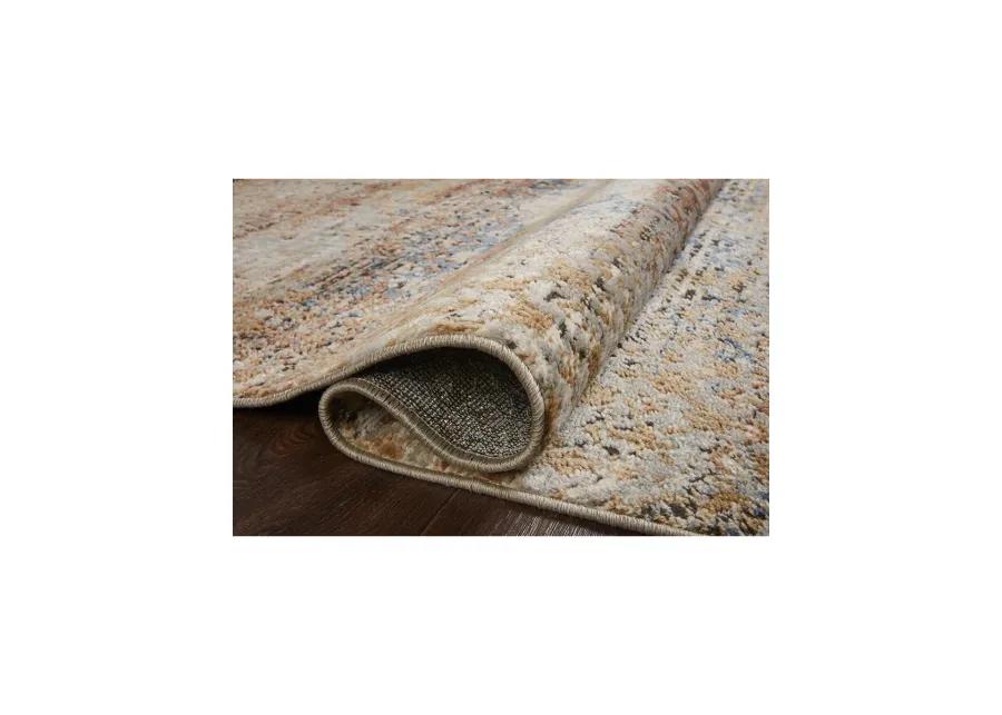 Bianca BIA09 Ocean/Spice 3'4" x 5'7" Rug