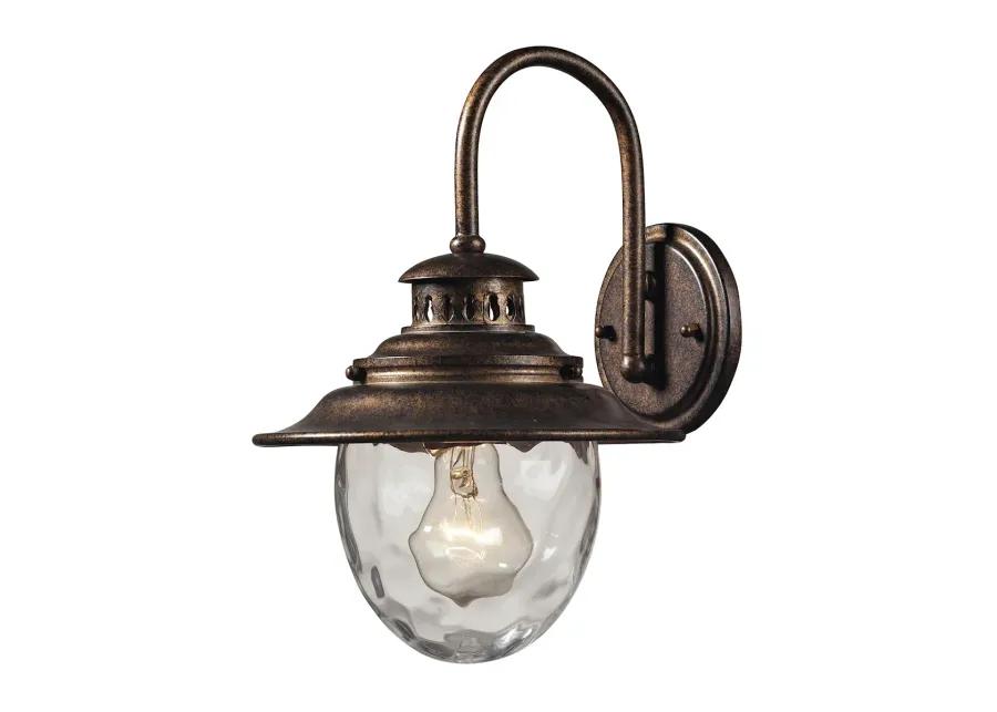 Searsport 13'' High 1-Light Bronze Outdoor Sconce