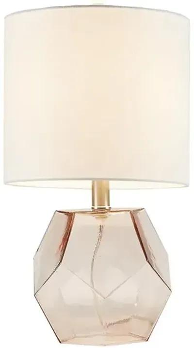 Belen Kox Rosaline Blush Glass Table Lamp, Belen Kox