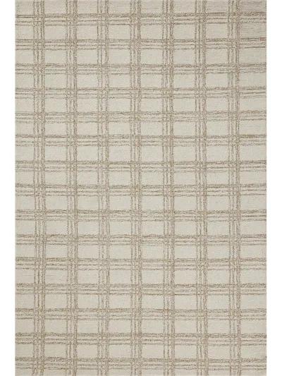 Polly POL-12 Cream / Sand 2''6" x 9''9" Rug by Chris Loves Julia