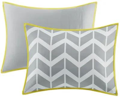 Gracie Mills Basil Chevron Bliss Comforter Set