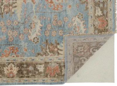 Beall 6710F Blue/Brown 8'6" x 11'6" Rug