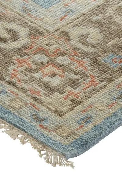 Beall 6710F Blue/Brown 8'6" x 11'6" Rug