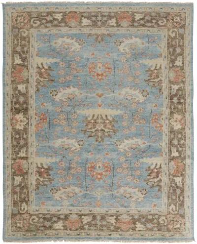 Beall 6710F Blue/Brown 8'6" x 11'6" Rug