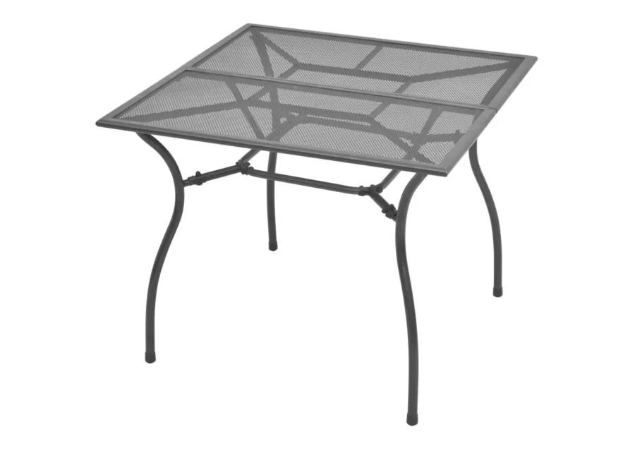 vidaXL 5 Piece Outdoor Dining Set Steel Anthracite