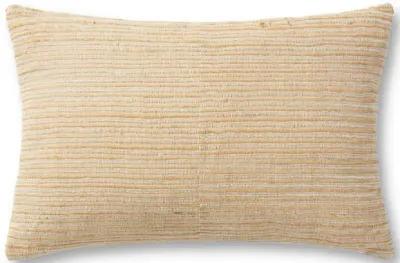 Jana PMH0047 Ivory/Natural 13''x21'' Cover Only by Magnolia Home by Joanna Gaines x Loloi