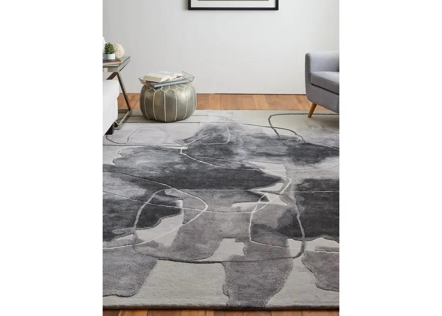 Anya 8885F 5' x 8' Ivory/Gray/Taupe Rug