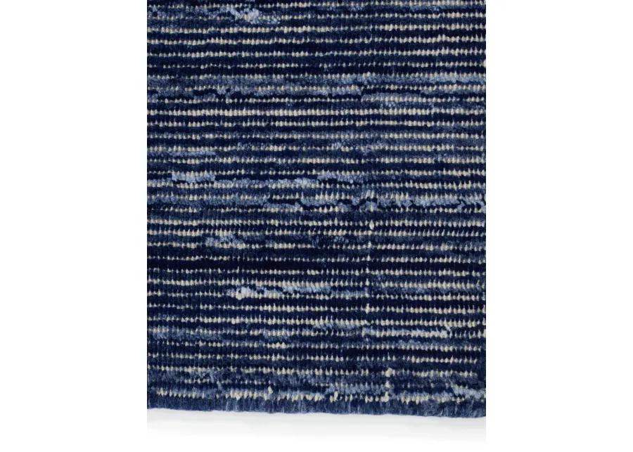 Brevin Danan Blue 3' x 10' Runner Rug