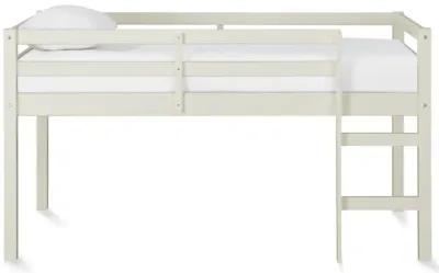 Milton Junior Twin Size Wooden Loft Bed for Kids