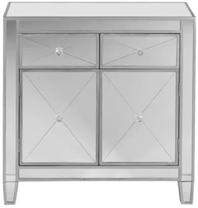 Halsey Mirrored Storage Cabinet