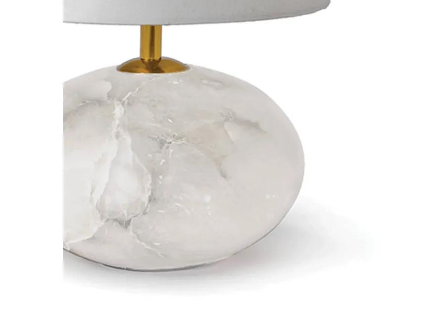 Alabaster Mini Orb Lamp