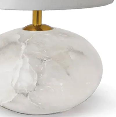 Alabaster Mini Orb Lamp