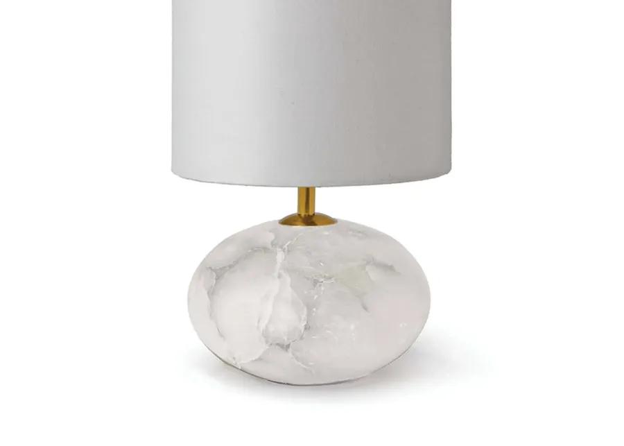 Alabaster Mini Orb Lamp