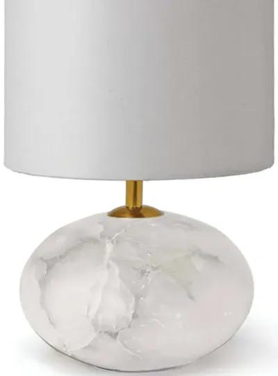 Alabaster Mini Orb Lamp