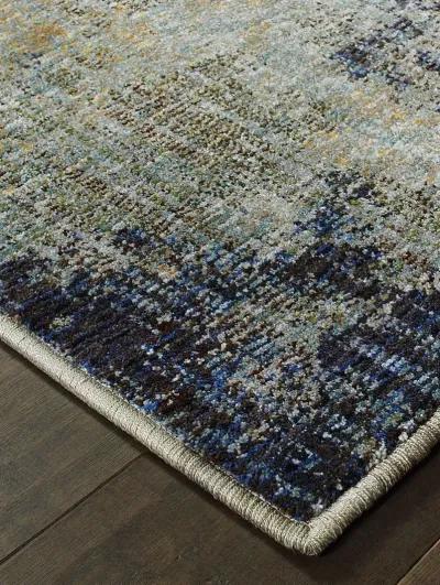 Evolution 5'3" x 7'3" Navy Rug