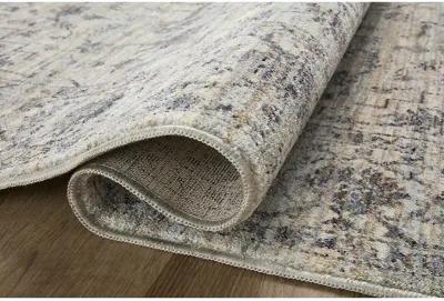 Sorrento SOR01 Mist/Charcoal 6'7" x 9'10" Rug