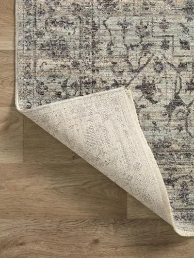 Sorrento SOR01 Mist/Charcoal 6'7" x 9'10" Rug