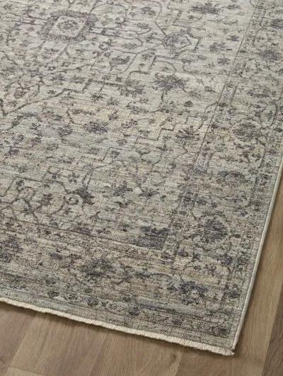 Sorrento SOR01 Mist/Charcoal 6'7" x 9'10" Rug