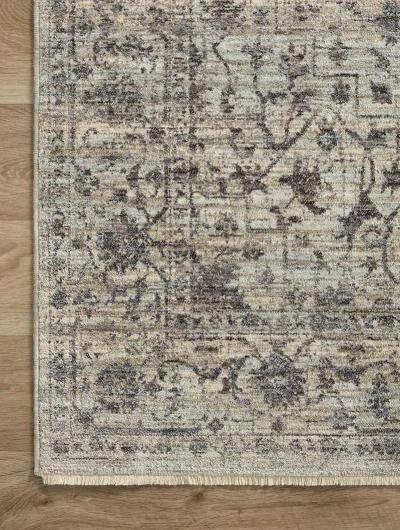 Sorrento SOR01 Mist/Charcoal 6'7" x 9'10" Rug