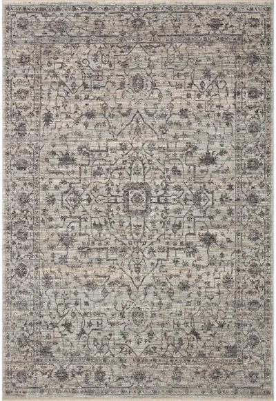 Sorrento SOR01 Mist/Charcoal 6'7" x 9'10" Rug