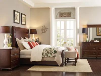 Charleston Cal King Sleigh Bed