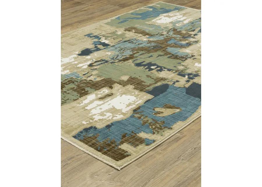 Reed 9'10" x 12'10" Beige Rug