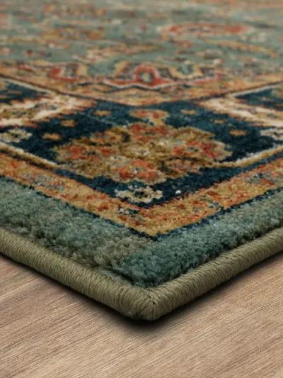 Spice Market Deir Aquamarine 2' 4" X 7' 10" Rug