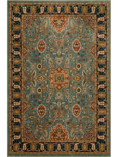 Spice Market Deir Aquamarine 2' 4" X 7' 10" Rug