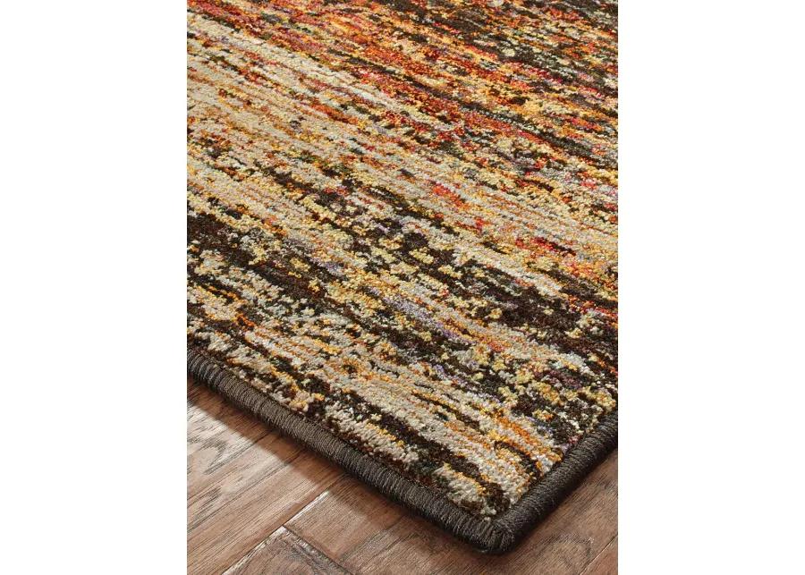 Atlas 6'7" x 9'6" Gold Rug