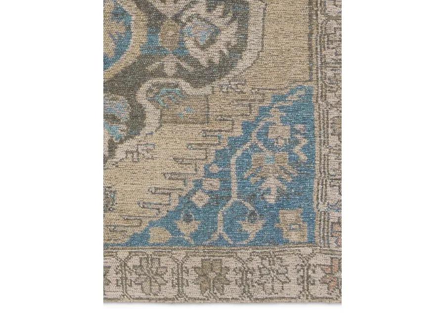 Todori Nithas Green 6' x 9' Rug