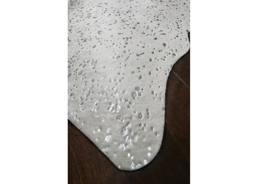 Bryce BZ09 Stone/Silver 5' x 6'6" Rug