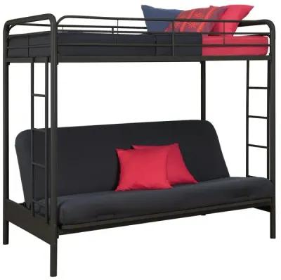 Atwater Living Metal Twin Over Futon Bunk Bed