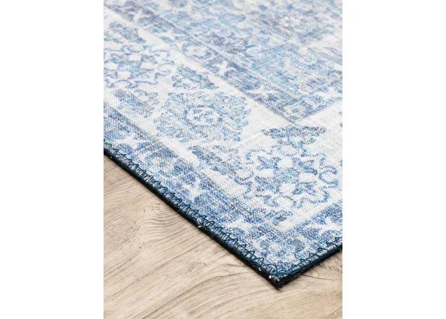 Myers Park 7'8" x 10' Blue Rug