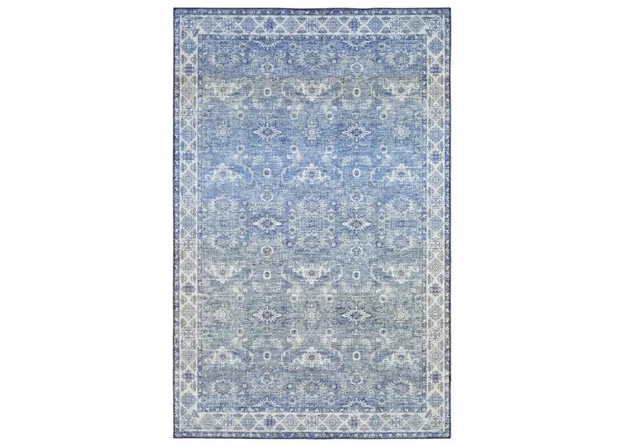 Myers Park 7'8" x 10' Blue Rug