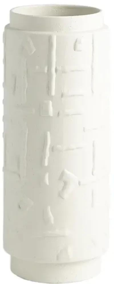 Sankuru Vase- White Small