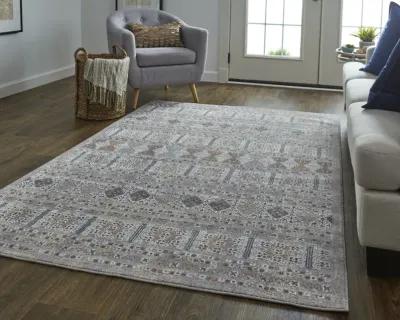 Francisco 39GCF Orange/Gray/White 8' x 10' Rug