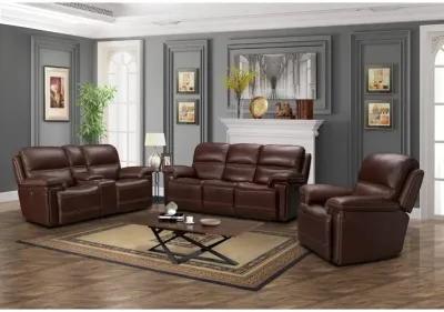 Barcalounger 39PH-3664 Sedrick Power Reclining Sofa, Paso Walnut