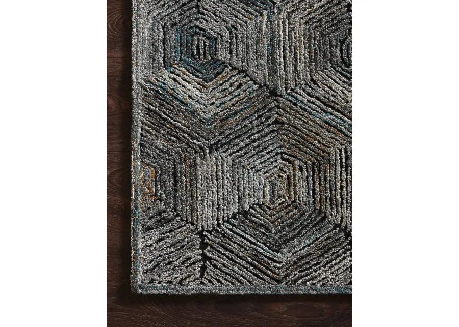 Prescott PRE02 Metal 3'6" x 5'6" Rug