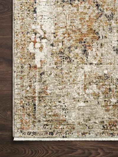 Theia THE02 Taupe/Gold 6'7" x 9'6" Rug