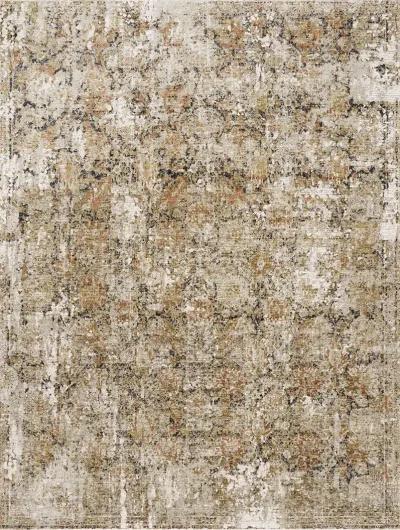 Theia THE02 Taupe/Gold 6'7" x 9'6" Rug