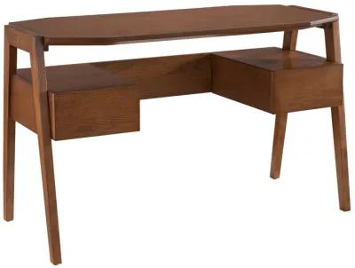 Southern Enterprises Inc. Clyden Midcentury Modern Writing Desk with Storage