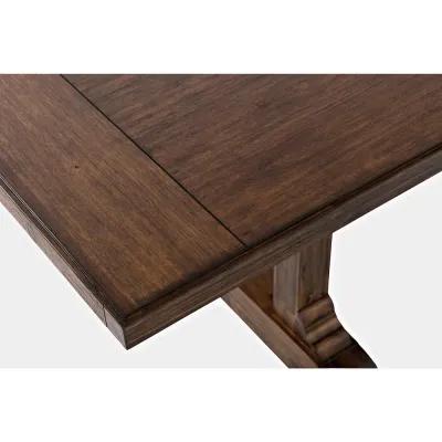 Jofran Bakersfield Mission Style  110'' Dining Table with Extension