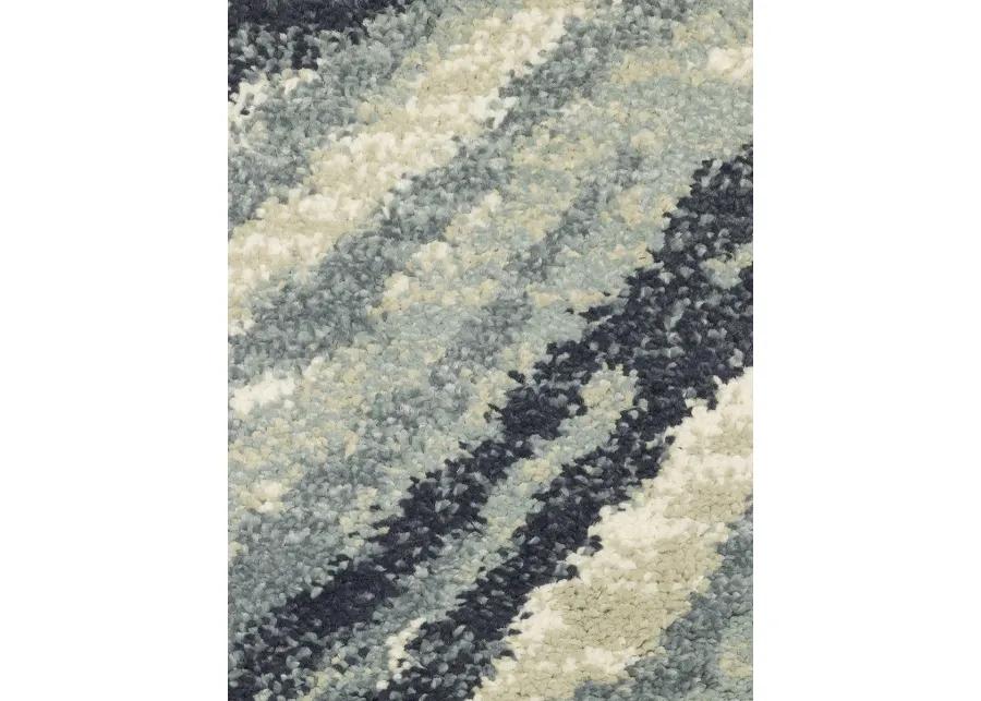 Seneca 2'3" x 7'6" Blue Rug