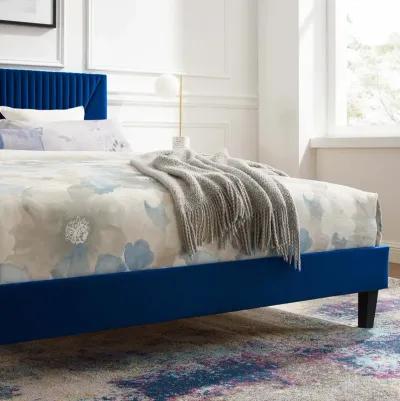 Modway - Yasmine Channel Tufted Performance Velvet Full Platform Bed