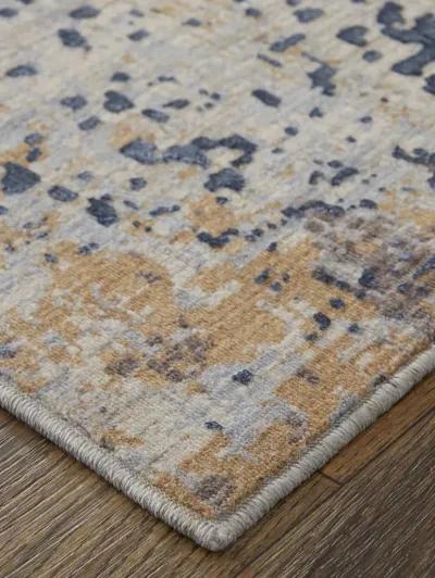 Pryor 39NGF 5' x 8' Blue/Tan/Brown Rug