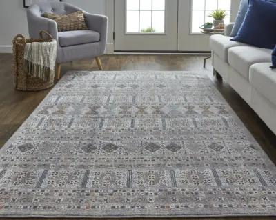 Francisco 39GCF Orange/Gray/White 4' x 6' Rug